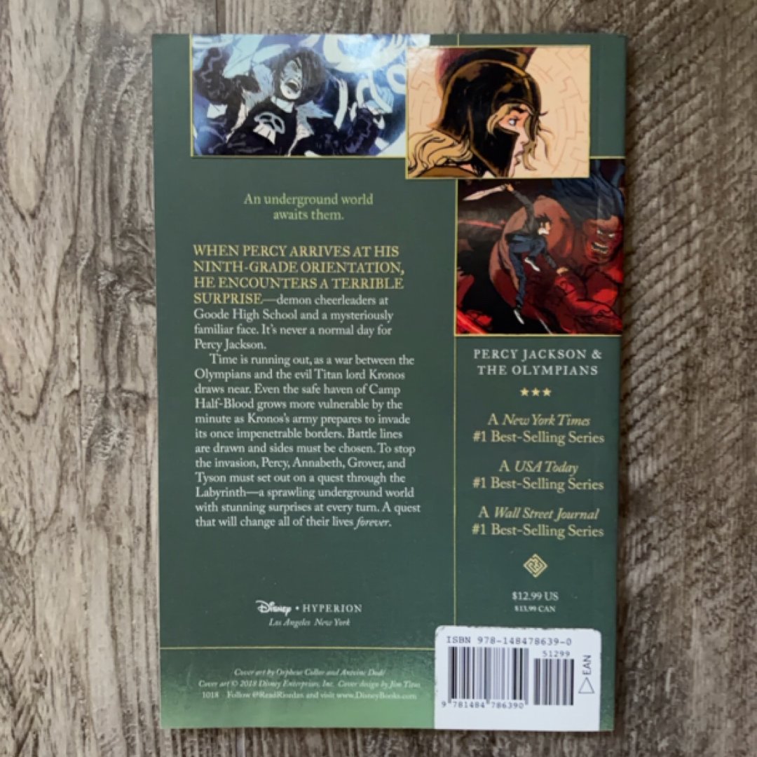Percy Jackson and the Olympians the Battle of the Labyrinth: the Graphic Novel (Percy Jackson and the Olympians)