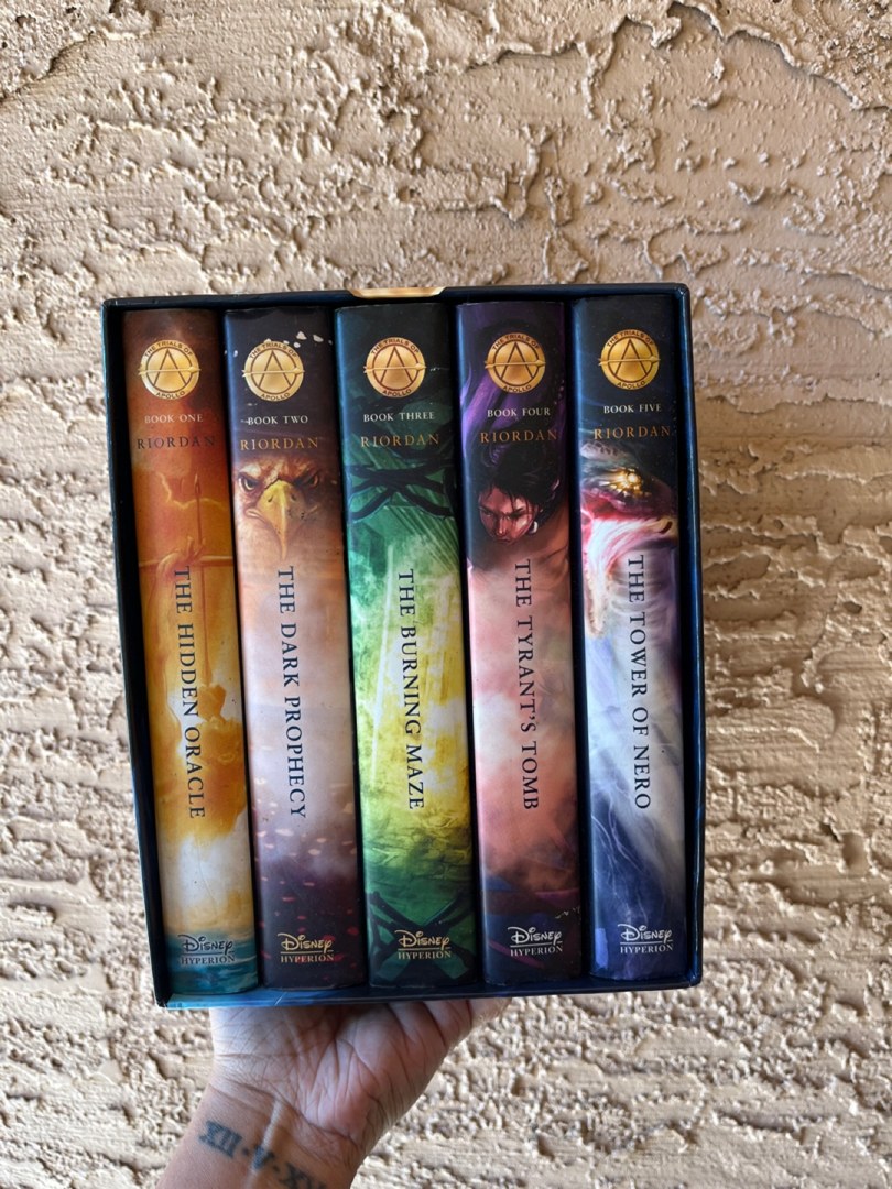 Trials of Apollo, the 5 book hardcover Boxed Set