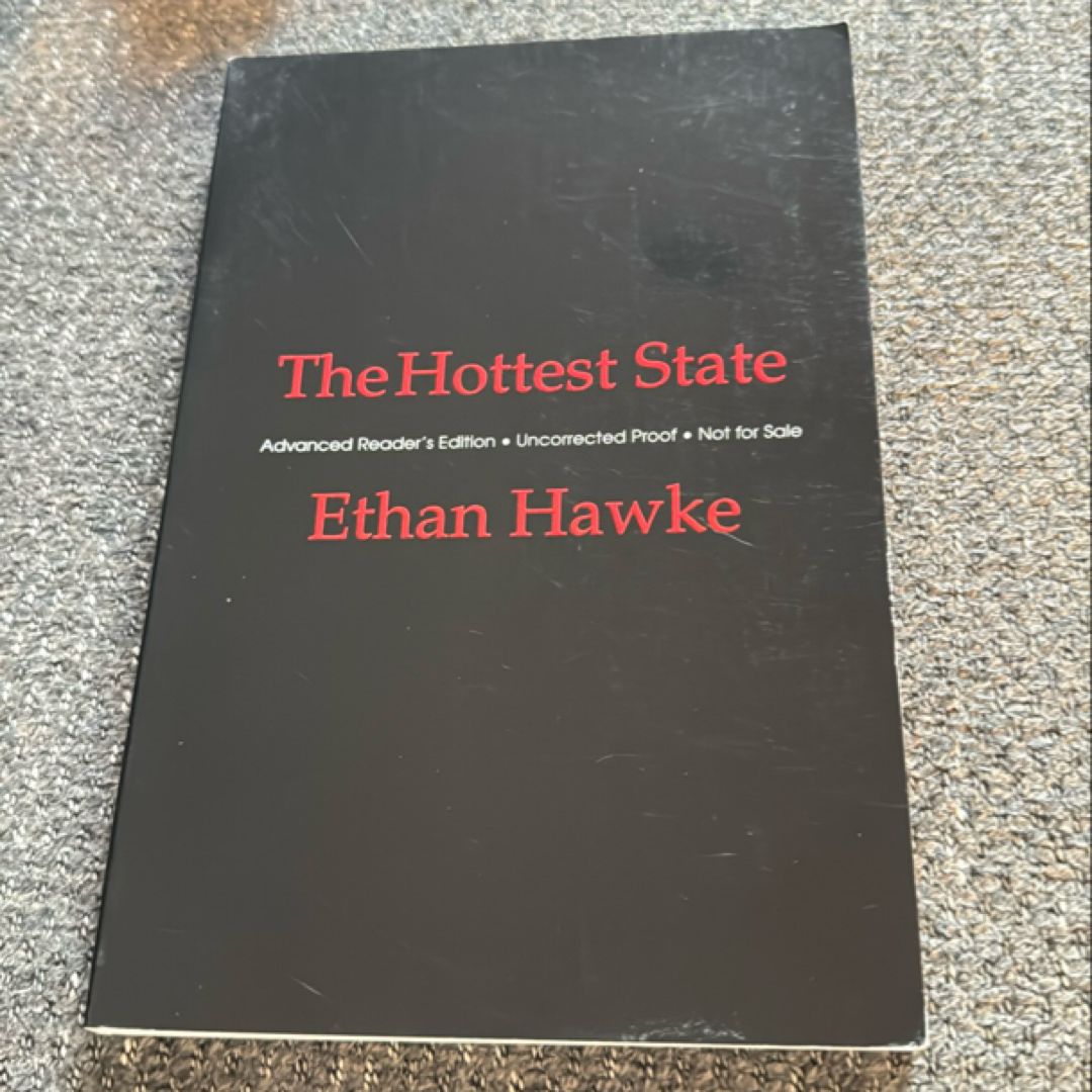 The Hottest State *advance reading copy