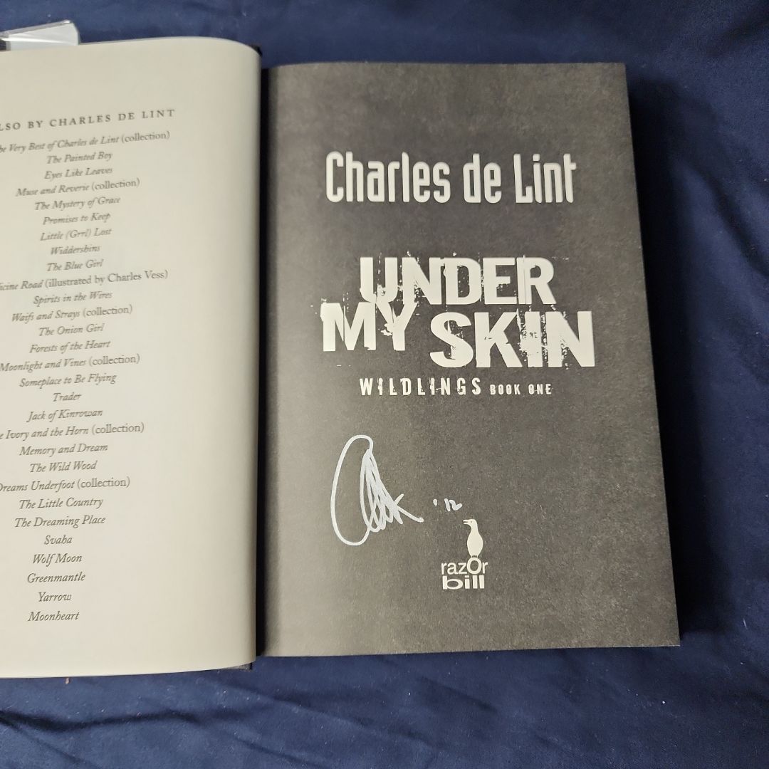 Under My Skin (Signed First ed.)