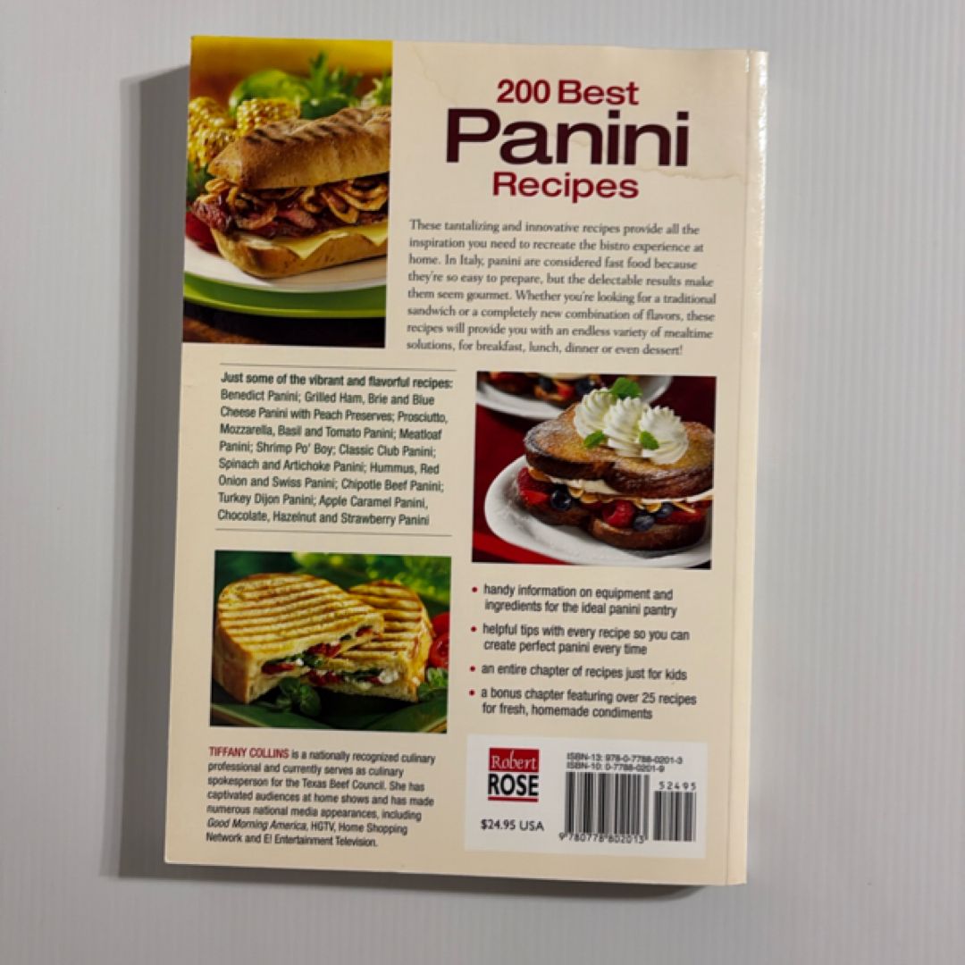 200 Best Panini Recipes