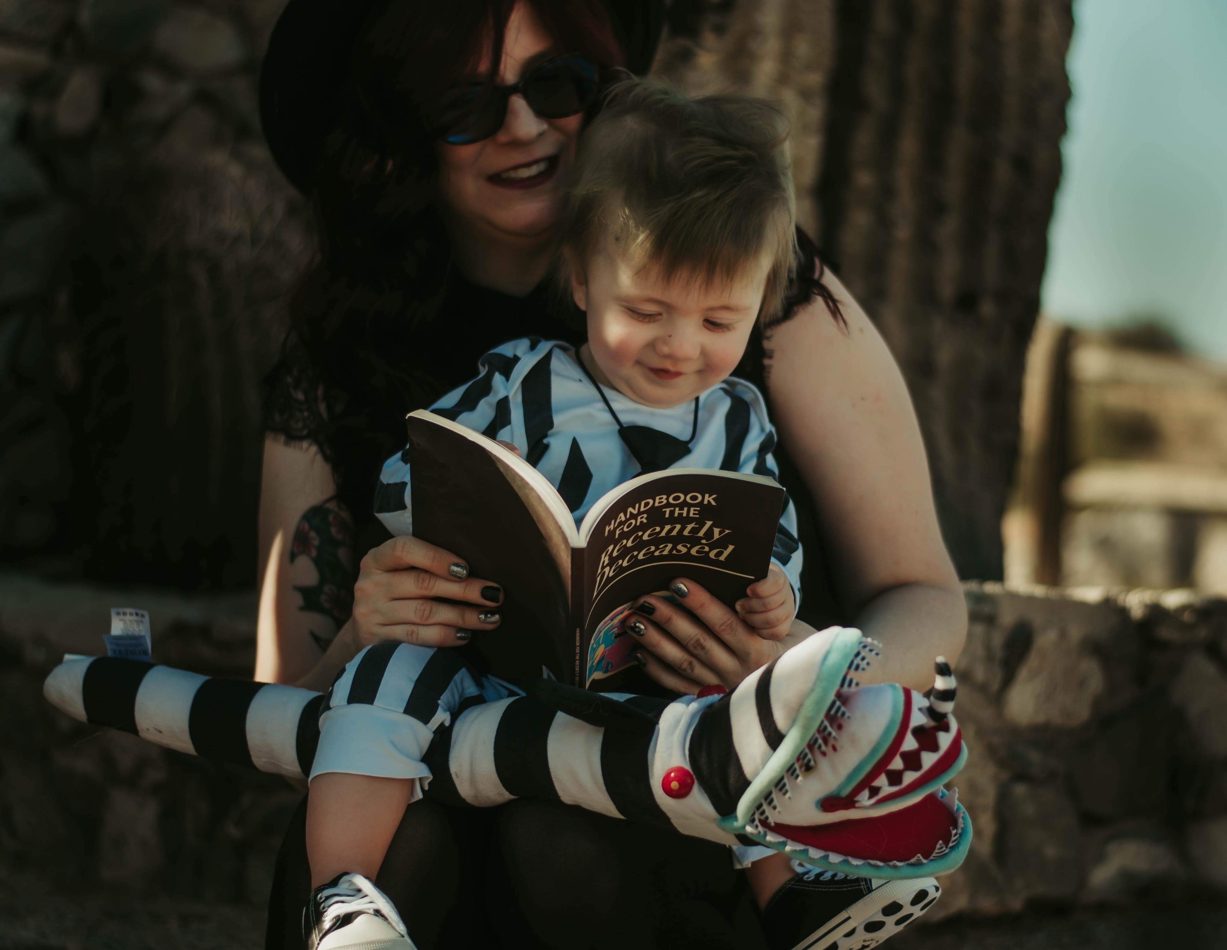 Just a nerd with a book