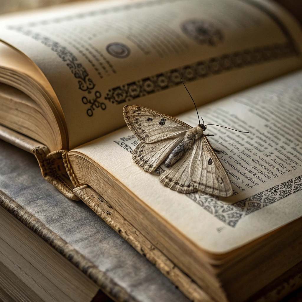 Moth-kissed Books