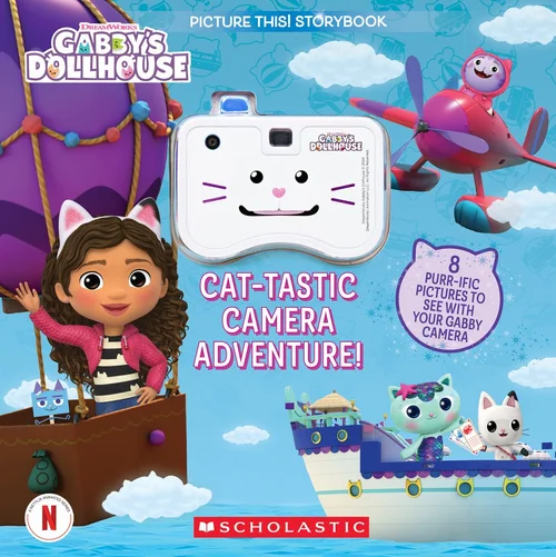 Cat-Tastic Camera Adventure! (Gabby's Dollhouse) a Picture This! Storybook (Media Tie-in)