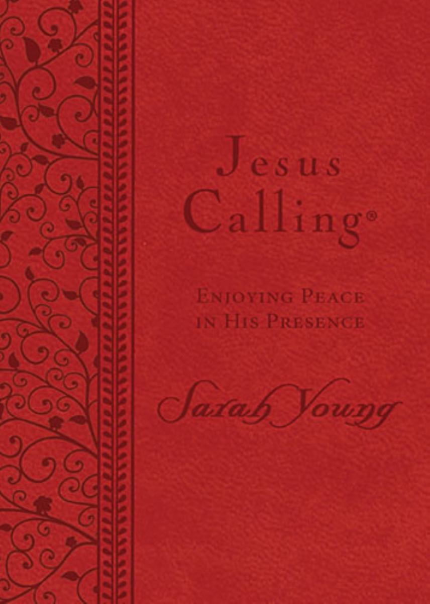 Jesus Calling: Enjoying Peace in His Presence, Large-Print Deluxe Edition