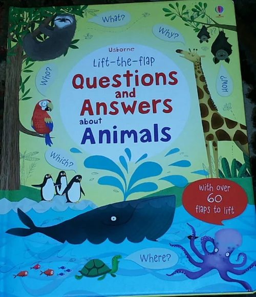 Usborne Lift-the-flap Questions and Answers about Animals