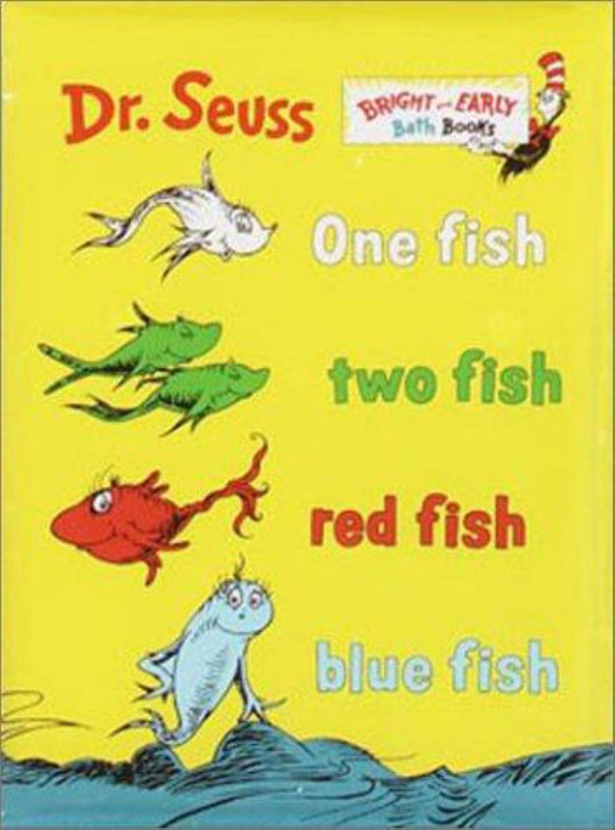 One Fish, Two Fish, Red Fish, Blue Fish