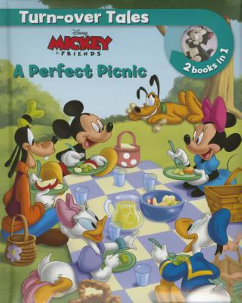 Disney Mickey and Friends a Perfect Picnic / the Kitten Sitters (Turn-Over Tales)