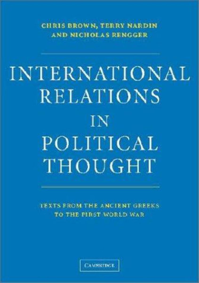 International Relations in Political Thought