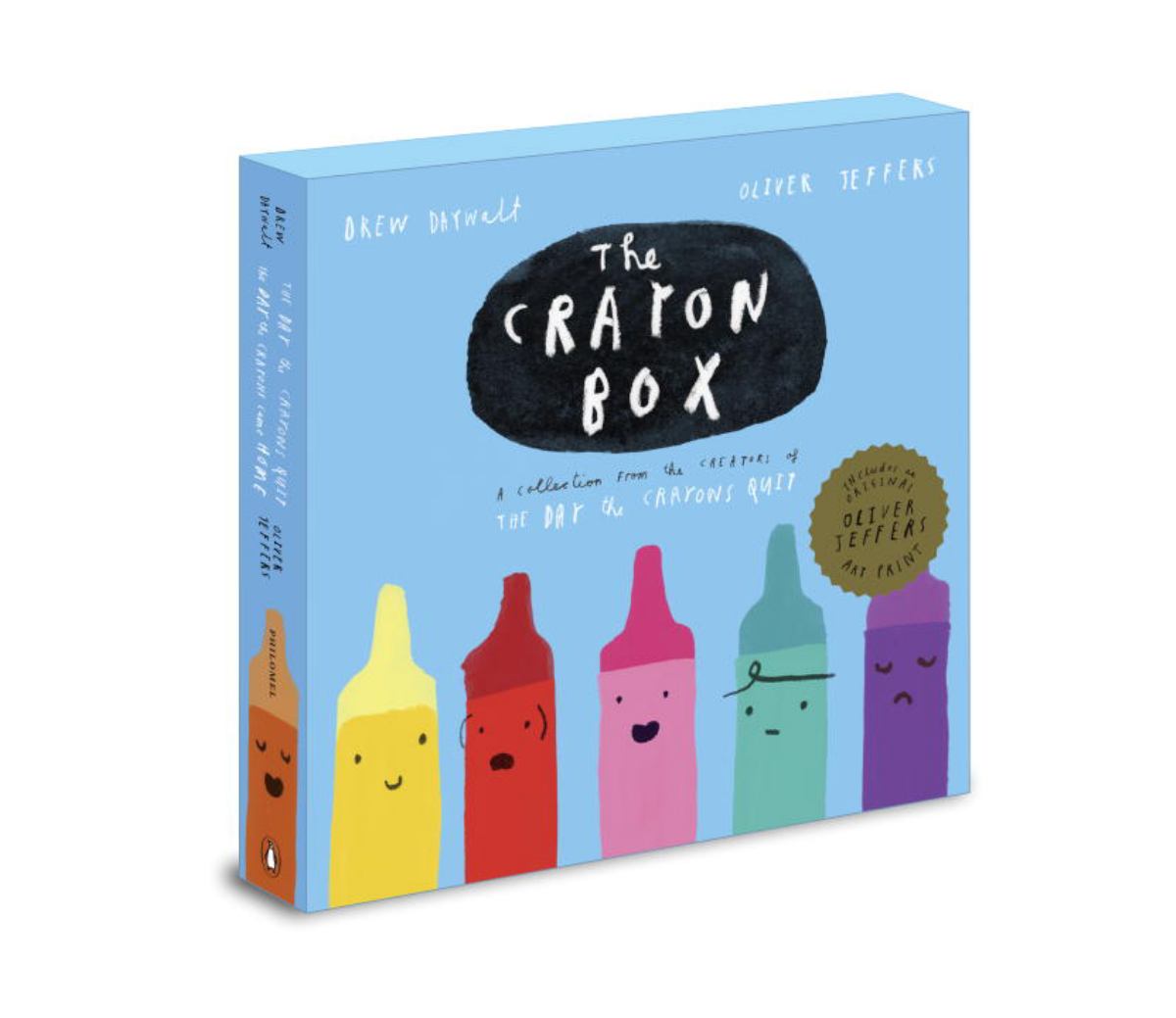 The Crayon Box: the Day the Crayons Quit Slipcased Edition