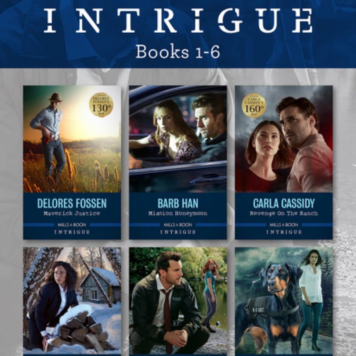 Intrigue Box Set Aug 2022/Maverick Justice/Mission Honeymoon/Revenge on ...
