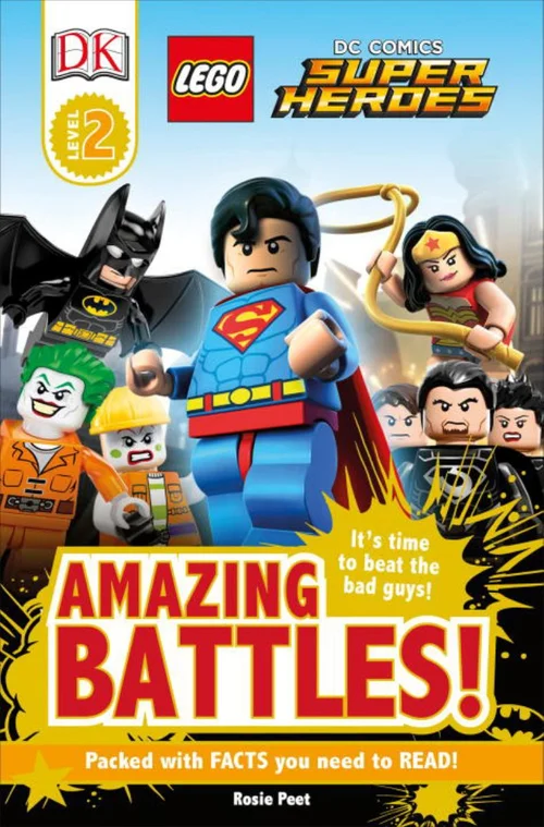 DK Readers L2: LEGOÂ® DC Comics Super Heroes: Amazing Battles!