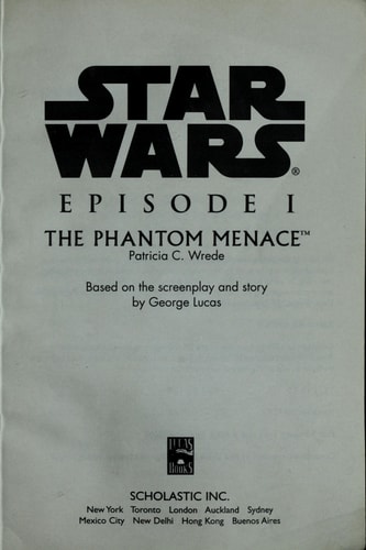 Star Wars, Episode I The Phantom Menace