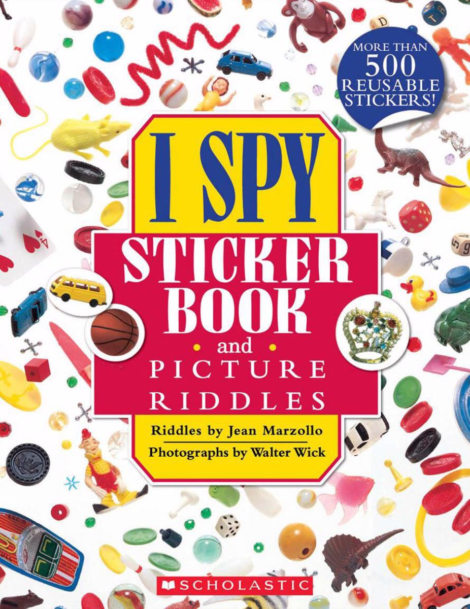 Sticker Book and Picture Riddles