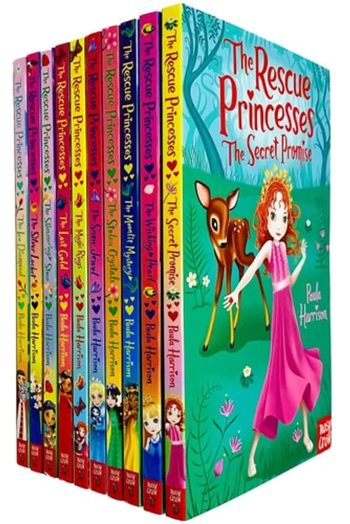 The Rescue Princesses Series Books 1-10 Collection Set By Paula Harrison