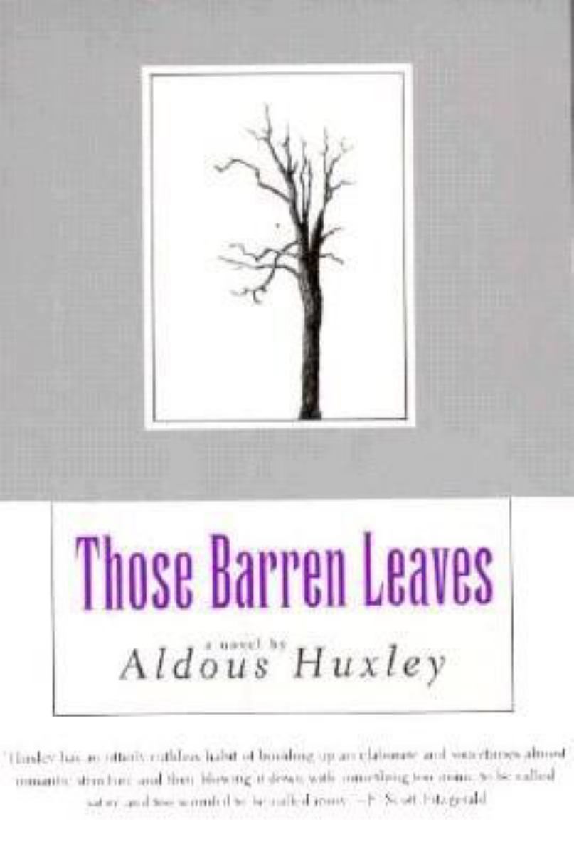Those Barren Leaves
