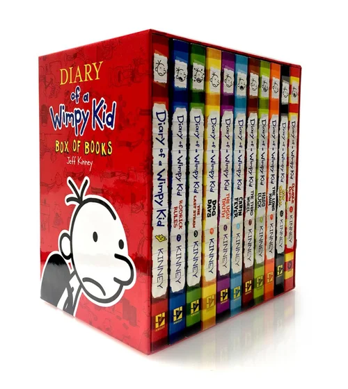 Diary of a Wimpy Kid Box of Books (Books 1-11)