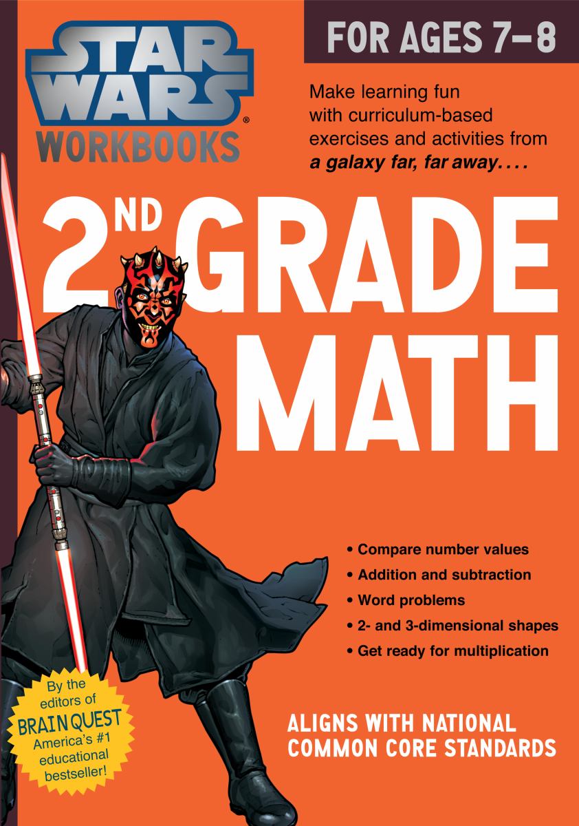Star Wars Workbook: 2nd Grade Math