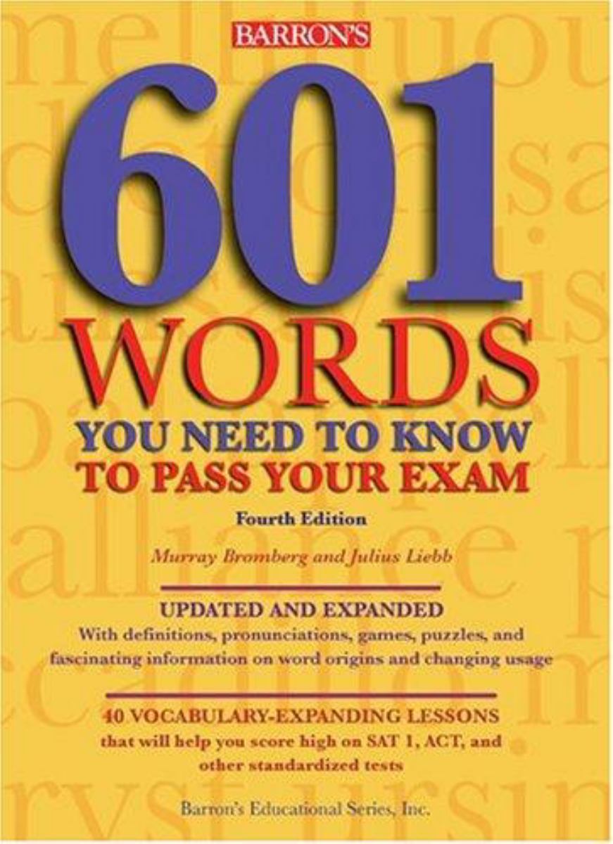 504 Absolutely Essential Words by Murray Bromberg, Julius Liebb
