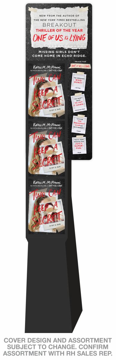 Two Can Keep a Secret 9-Copy Floor Display