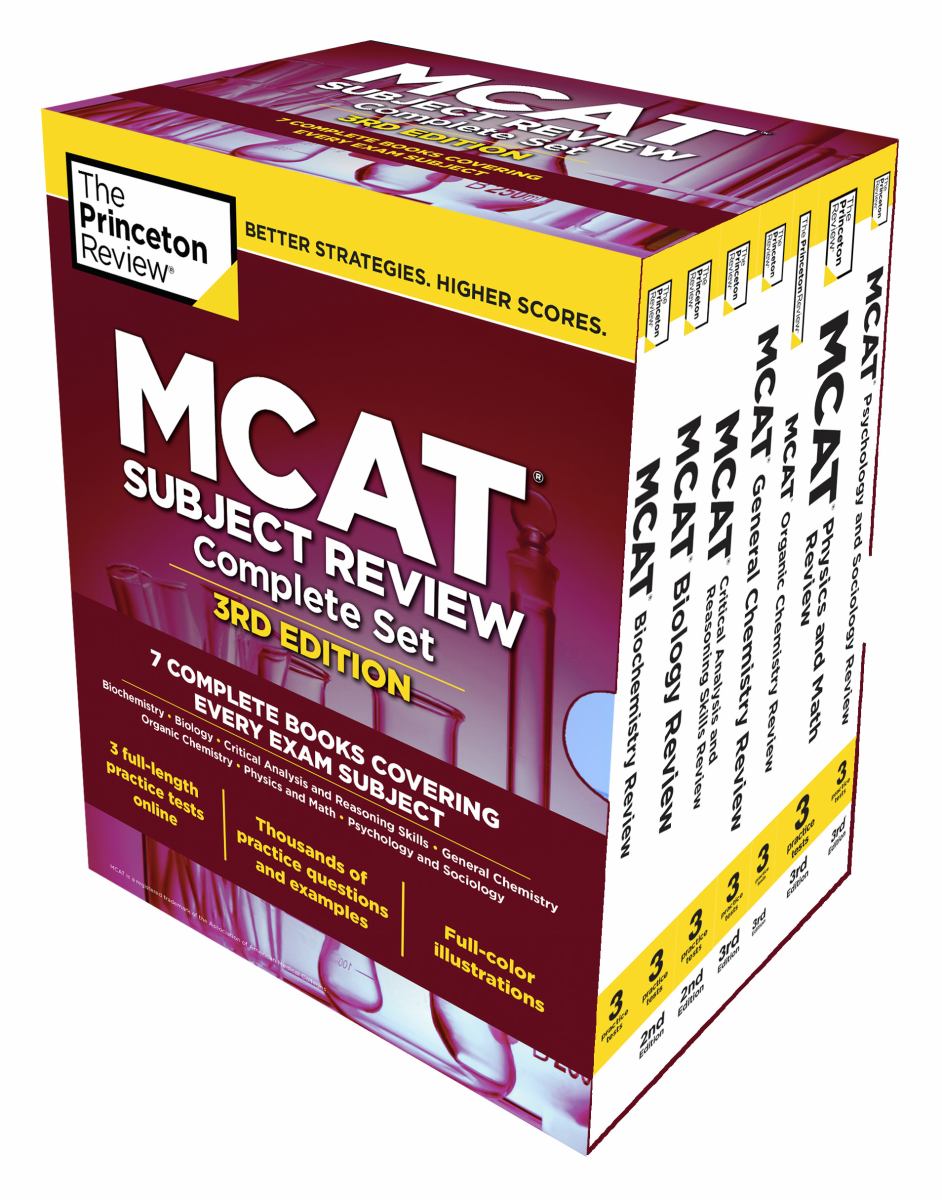 The Princeton Review MCAT Subject Review Complete Box Set, 3rd Edition