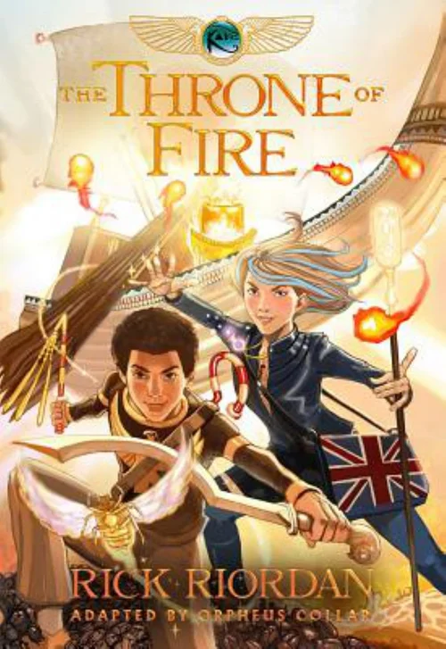 Kane Chronicles, the, Book Two the Throne of Fire: the Graphic Novel (the Kane Chronicles, Book Two)