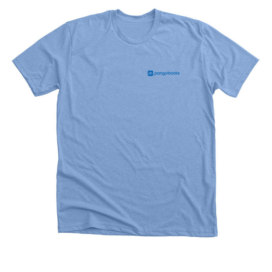 Front design for Heather Carolina Blue